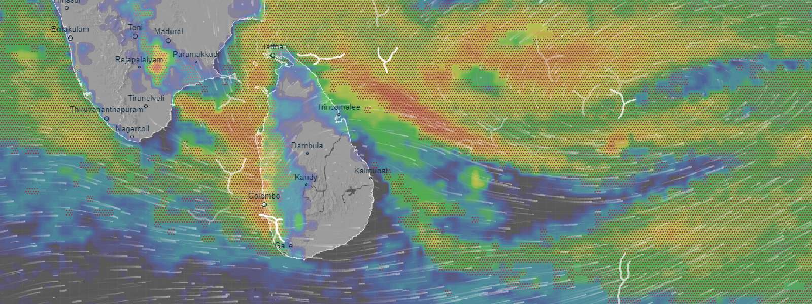 Sri Lanka's coastal areas battered by heavy rains